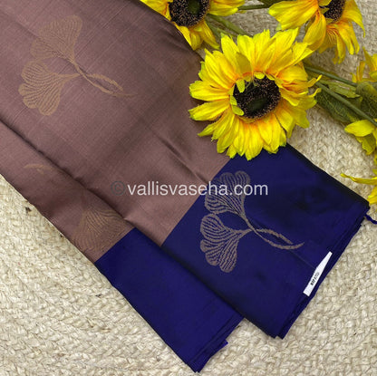 Half Mix - Pure Soft Silk Saree - VVPSS030