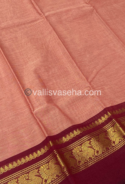 Kanchi Cotton Saree - VVKCS007