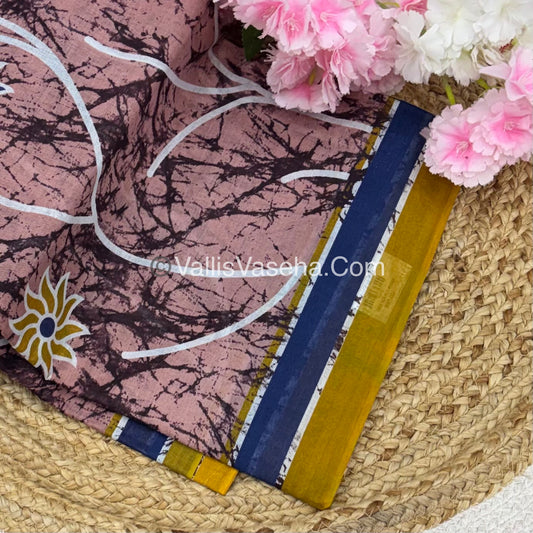 Pure Cotton Voile Saree | VVPVC001