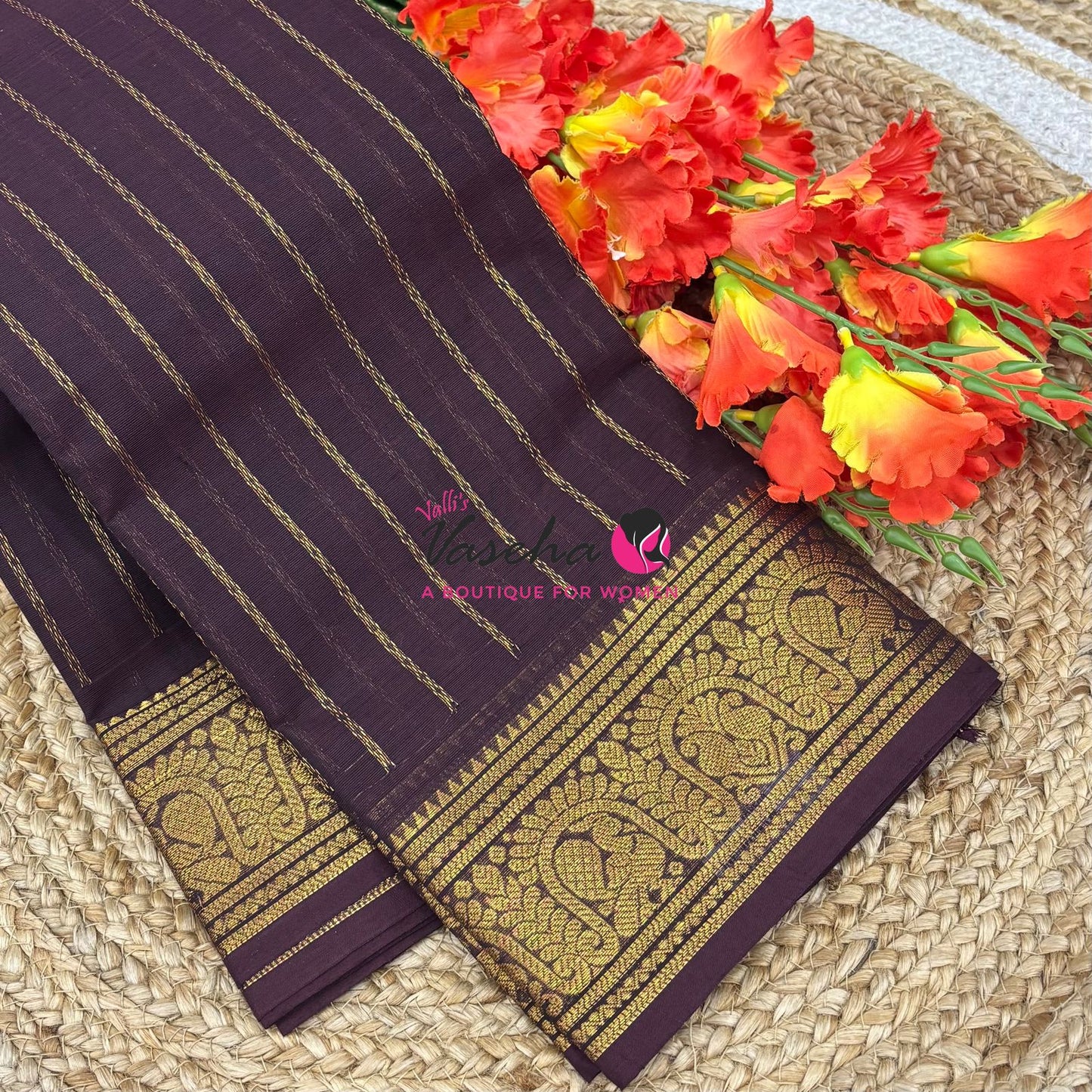 Kanchi Cotton Saree - VVKCS033