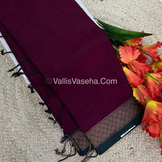 Dhaka Cotton Saree - VVDCS002