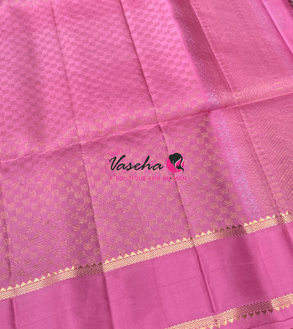 Pure Soft Silk Saree  - Pazhum Pazhamum Checks - VVPSS092