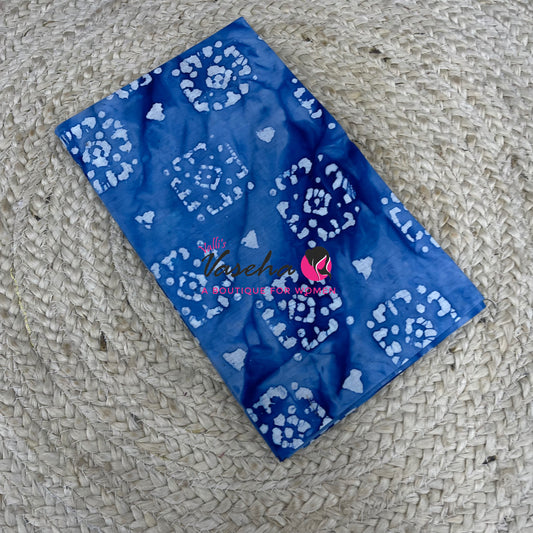Blouse Bit - Pure Cotton - Batik Printed - 1 mtr - VVBB001