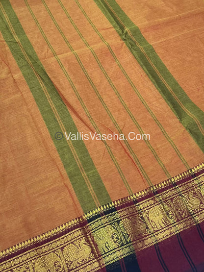 10 Yards - Kanchi Cotton Saree - VVKC901