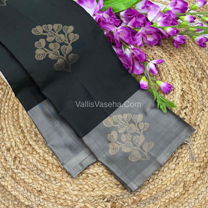 Half Mix - Pure Soft Silk Saree - VVPSS054