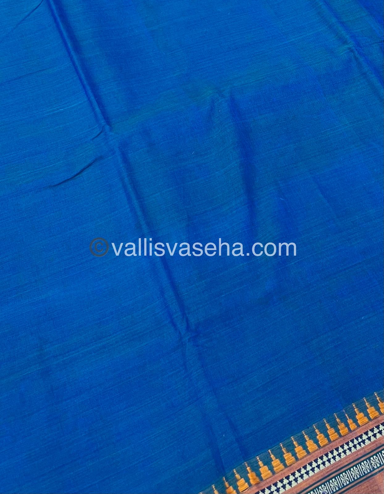 Narayanapet Mercerised Cotton Saree - VVNMC001