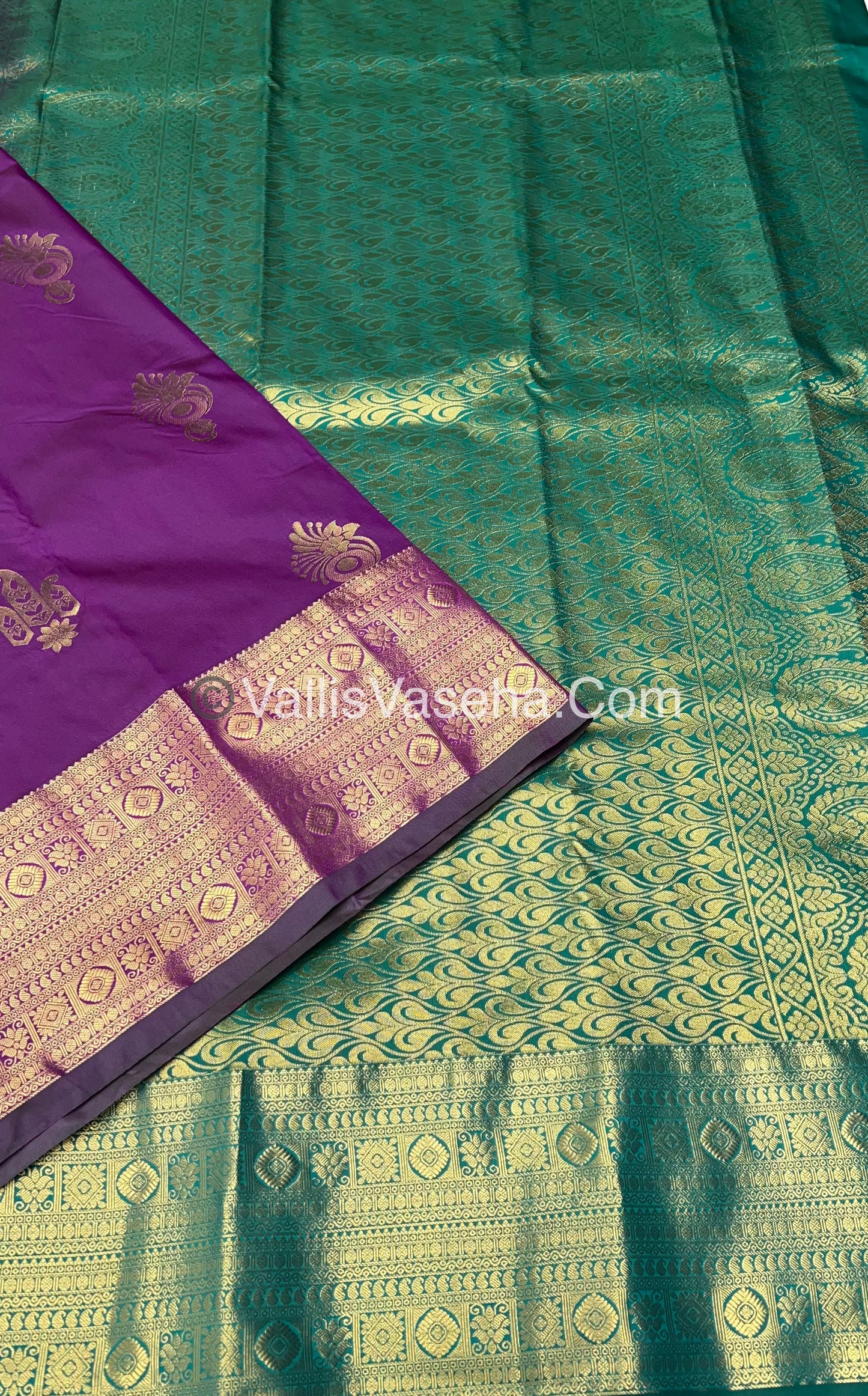 Semi Kanchipuram Soft Silk - VVSSS009