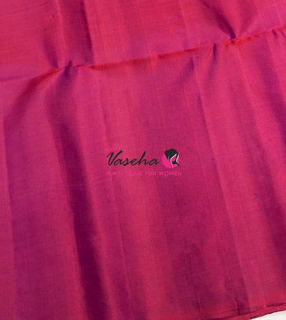 Pure Soft Silk Saree - Purple & Purplish Pink Shade - VVPSS128