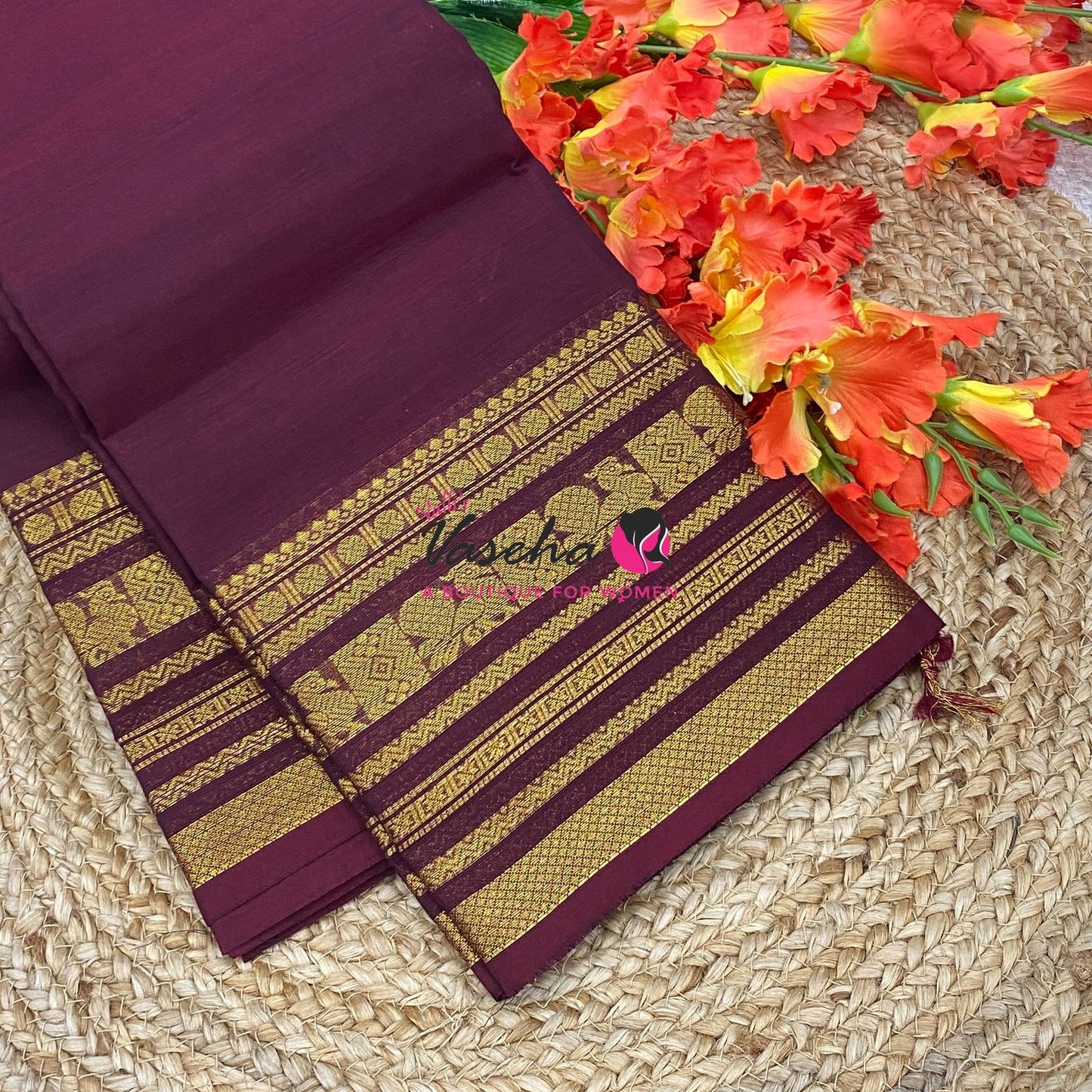Kanchi Cotton Saree - VVKCS032