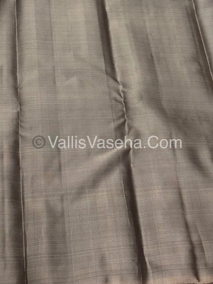 Half Mix - Pure Soft Silk Saree - VVPSS075