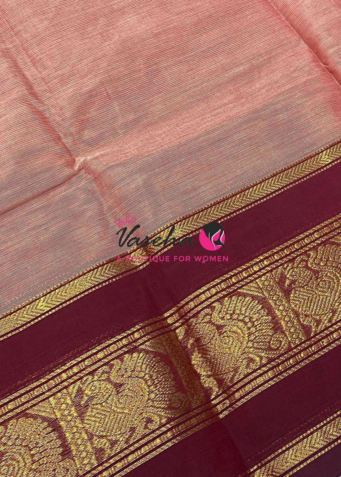 Kanchi Cotton Saree - VVKCS032