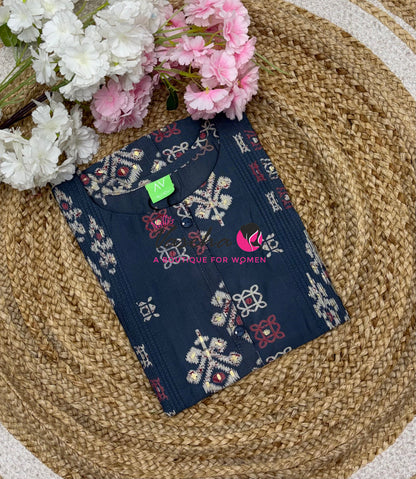 Ready Made -  Kurti - Straight Cut - VVRMS021