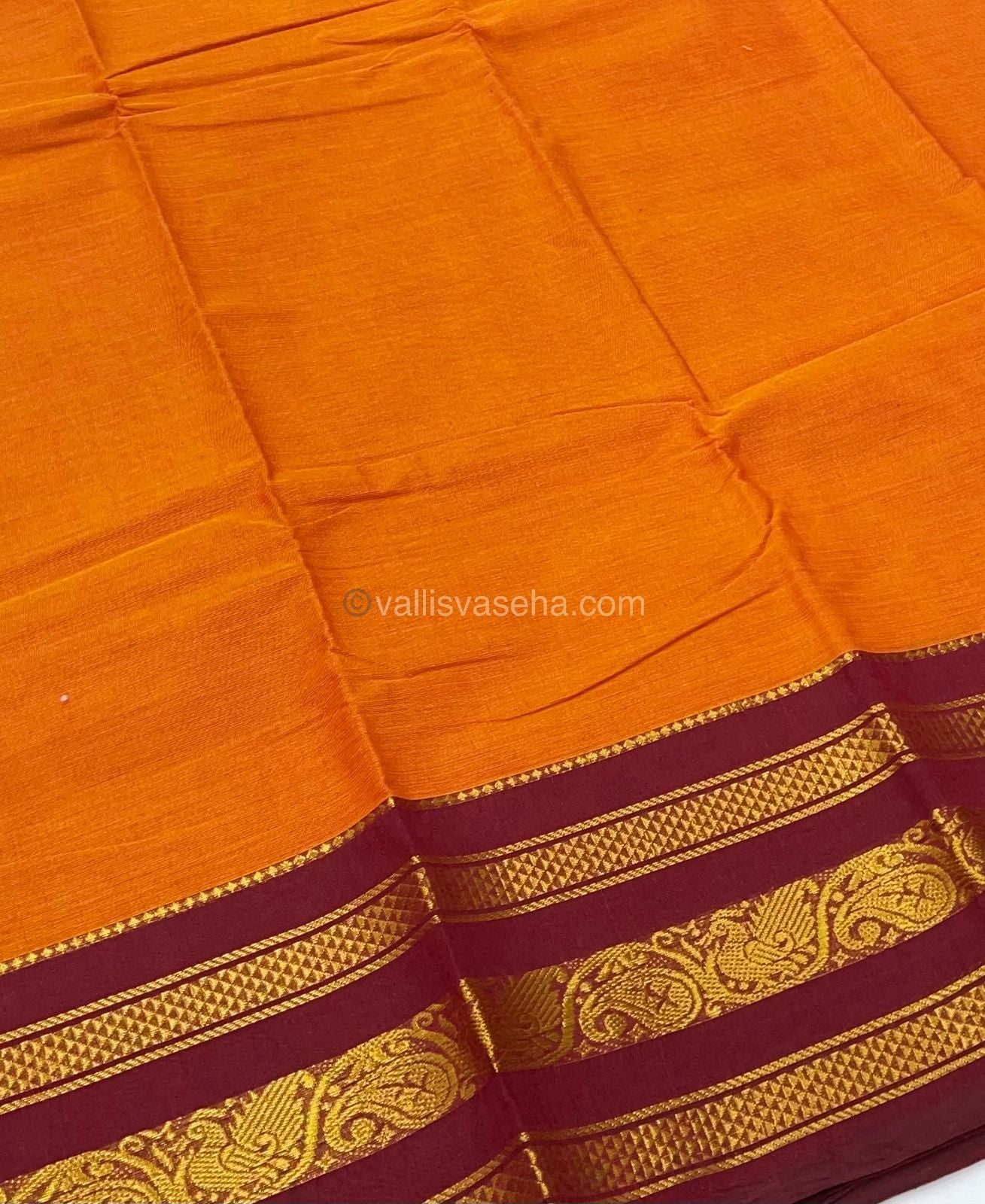 Kanchi Cotton Saree - VVKCS006