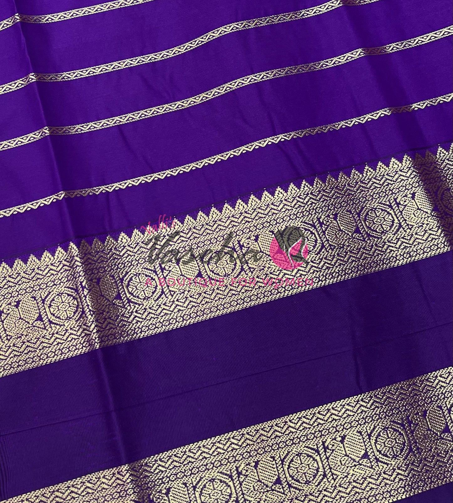 Semi Bridal Kanchi Silk  - Korvai - Premium- VVSKS008