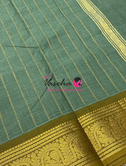 Kanchi Cotton Saree - VVKCS033
