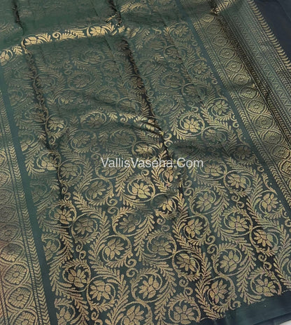 Half Mix - Pure Soft Silk Saree - VVPSS030