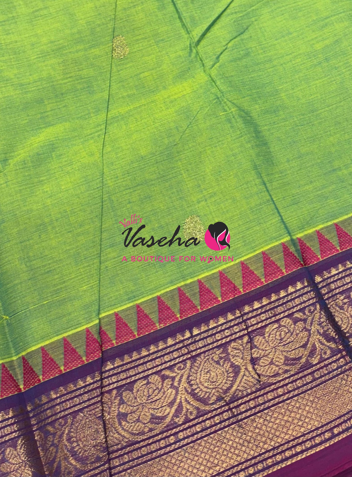 Kanchi Cotton Saree - VVKCS026