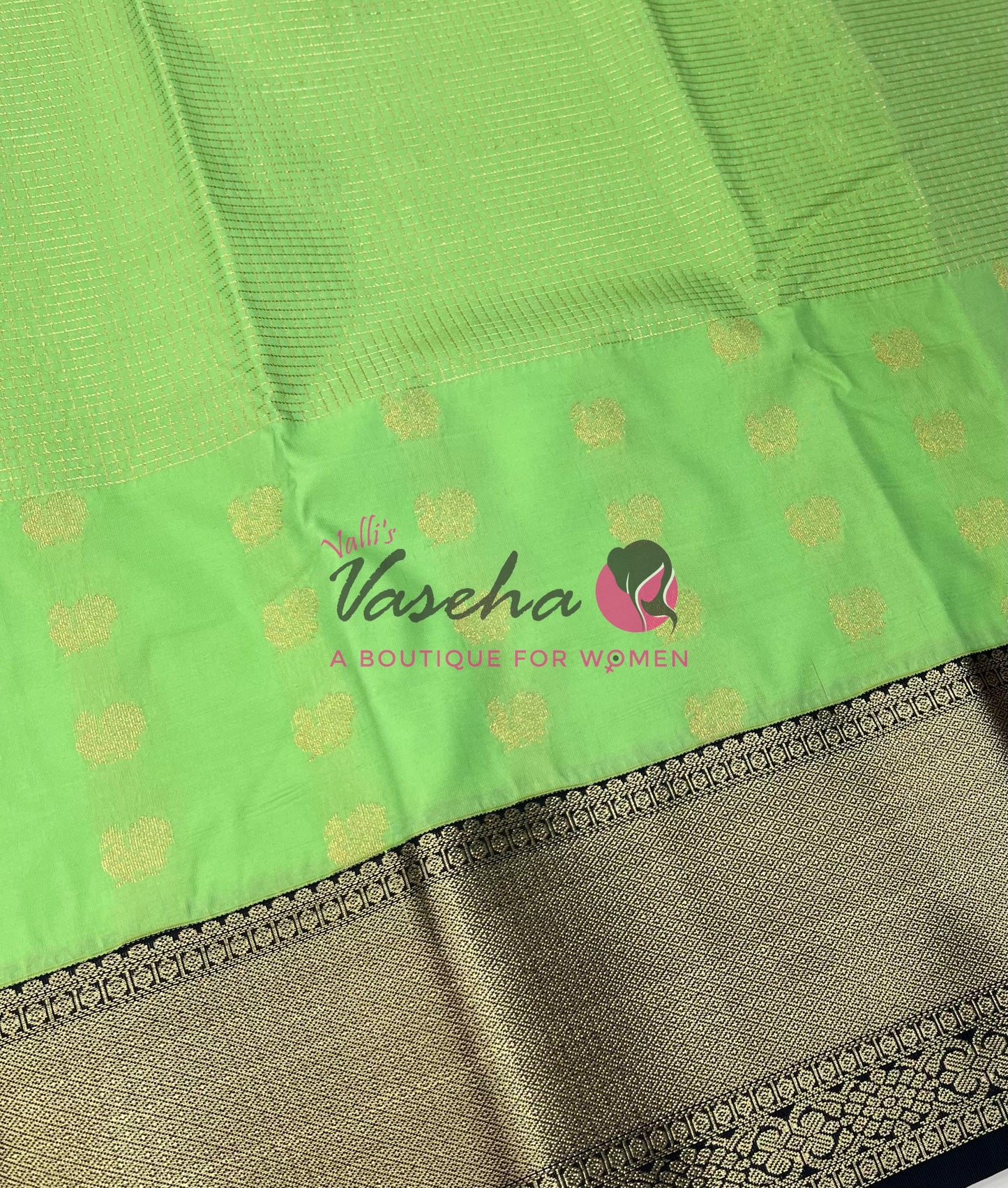 Semi Bridal Kanchi Silk  - Korvai - Premium- VVSKS008