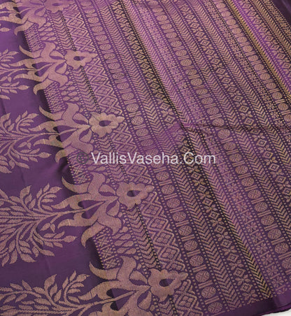 Half Mix - Pure Soft Silk Saree - VVPSS054