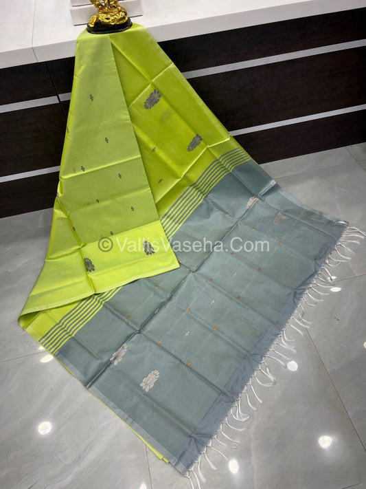 Vazhai Pattu Saree / Banana Pith - With Out Blouse - VVVPS001