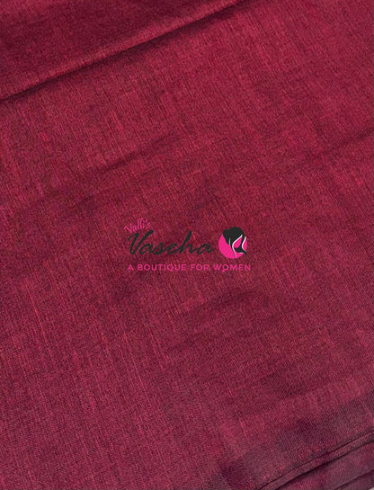 Budget Friendly Sarees - Casual Wear Sarees - Khadi Cotton Sarees - VVKCS028
