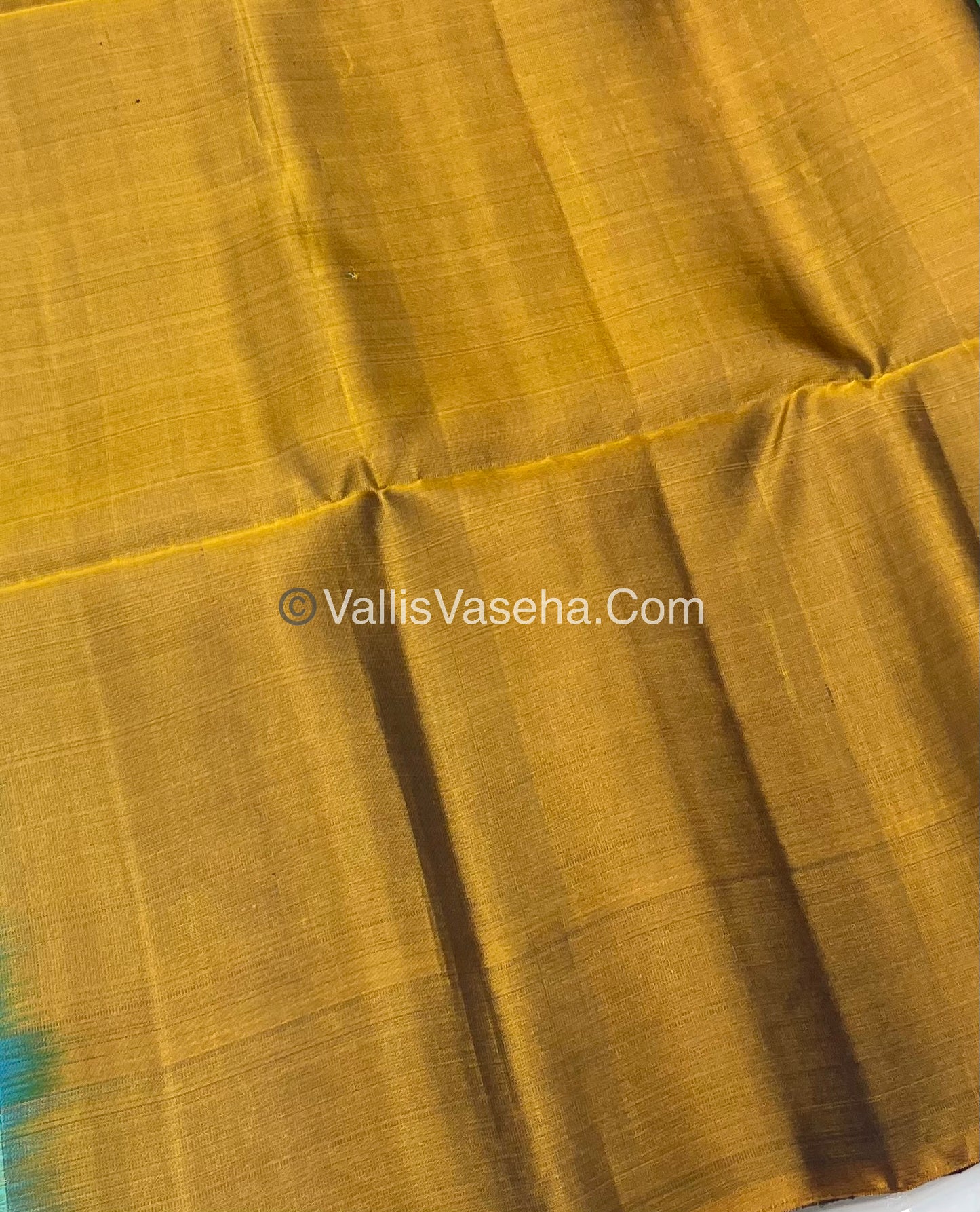 Half Mix - Pure Soft Silk Saree - VVPSS031