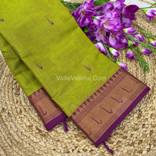 Kanchi Cotton Saree - VVKCS017