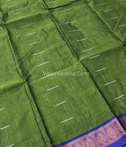 Dhaka Cotton Saree - VVDCS001