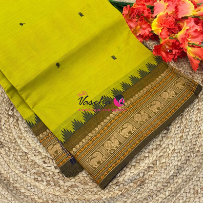 Chettinadu Cotton Saree - VVCCS003