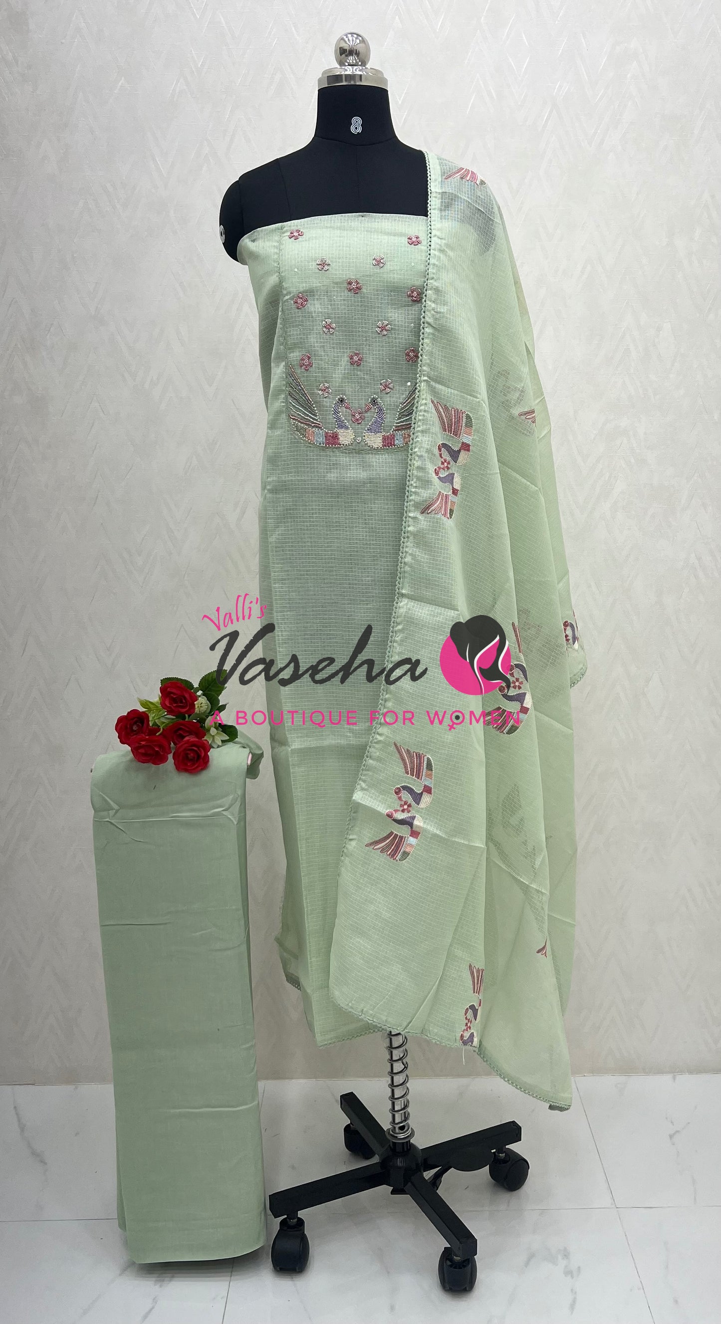 Kota Material  | Unstitched Material | VVUSM069