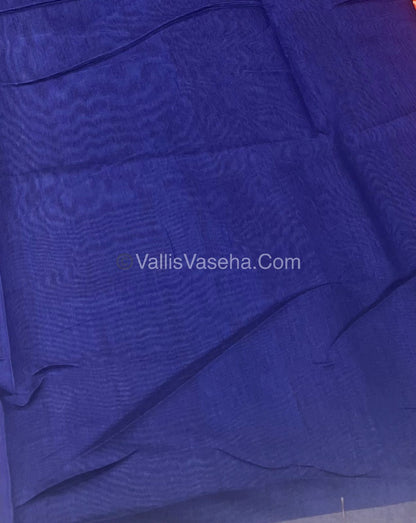 Semi Tussar Saree  - VVSTS009