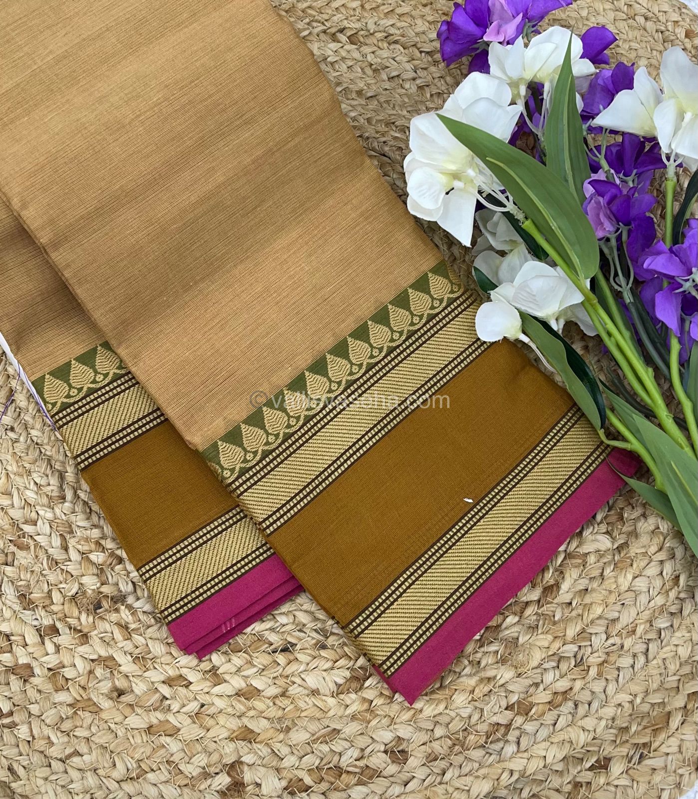 Kanchi Cotton Saree - VVKCS005