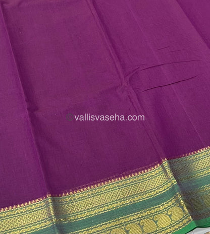Kanchi Cotton Saree - VVKCS009