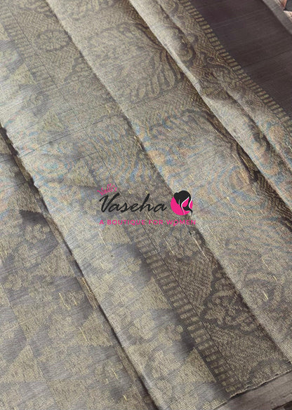 Half Mix - Pure Soft Silk Saree - VVPSS104