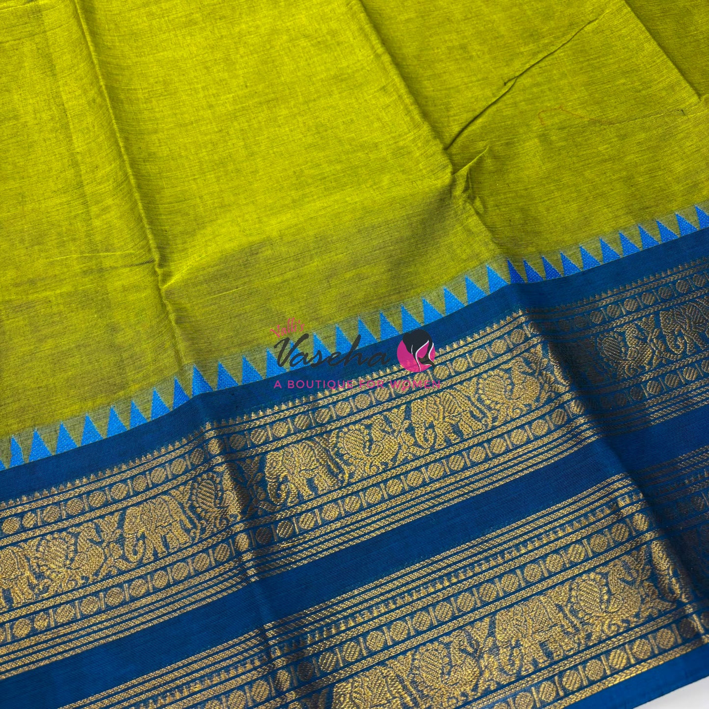 Kanchi Cotton Saree - VVKCS019