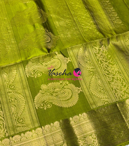 Pure Soft Silk Saree - Kanchi Border - VVPSS033