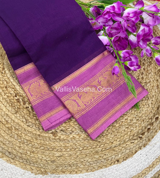 Kanchi Cotton Saree - VVKCS015