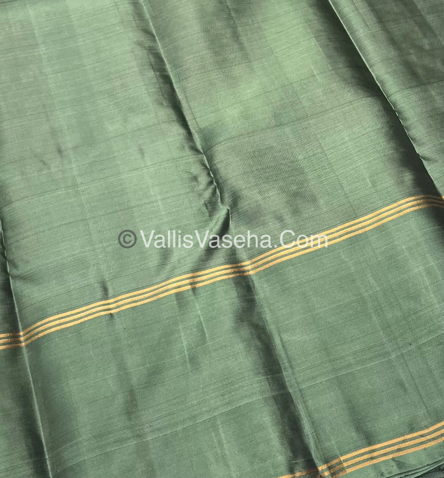 Half Mix - Pure Soft Silk Saree - Long Retta Petta Border with Butta - VVPSS050