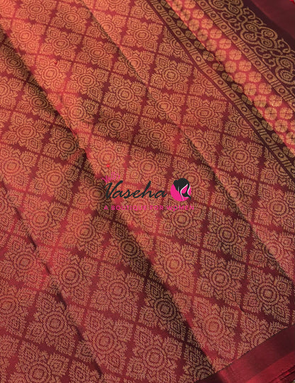 Half Mix - Pure Soft Silk Saree - VVPSS104