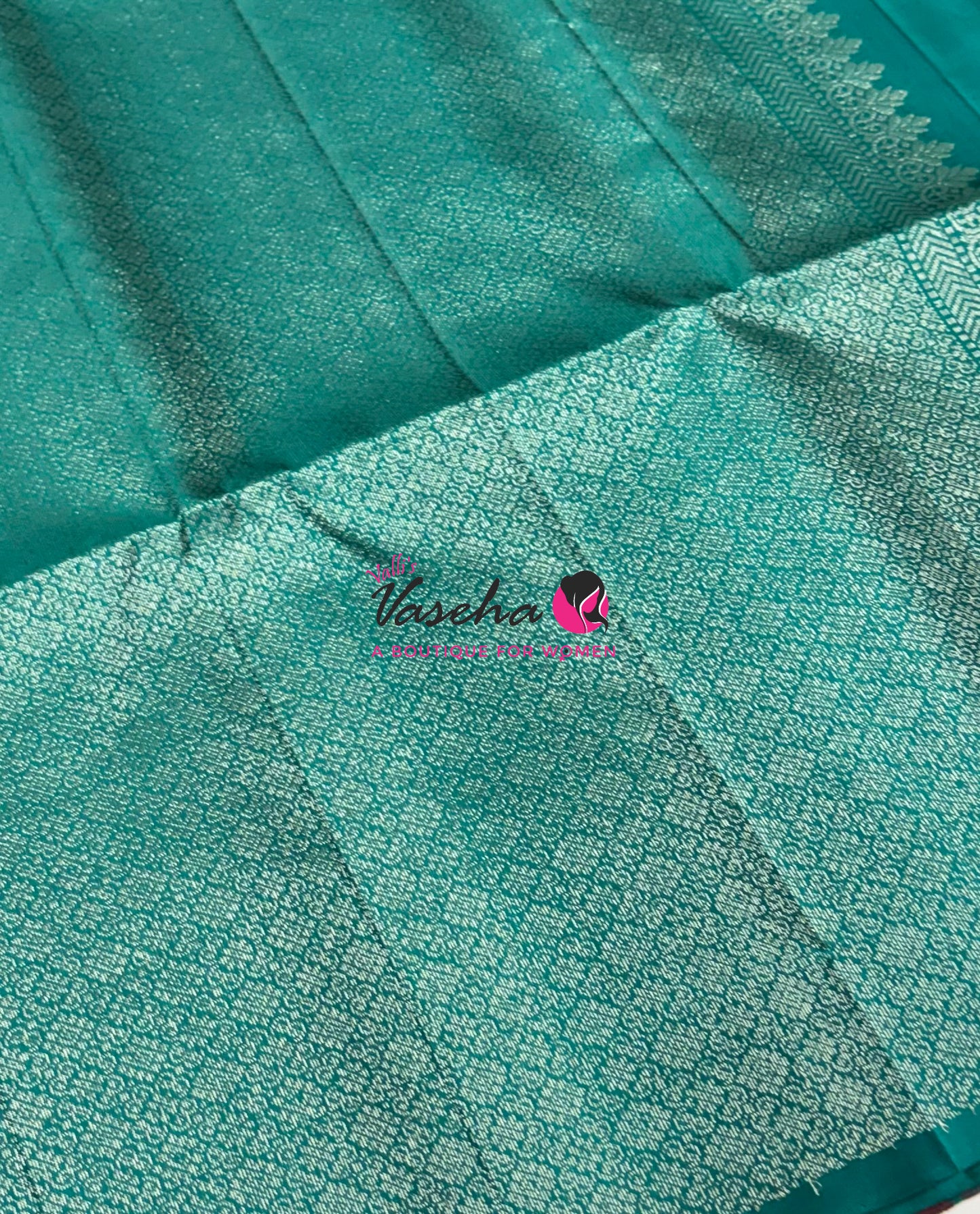 Pure Soft Silk Saree - Maroon & Blue Shade - VVPSS055