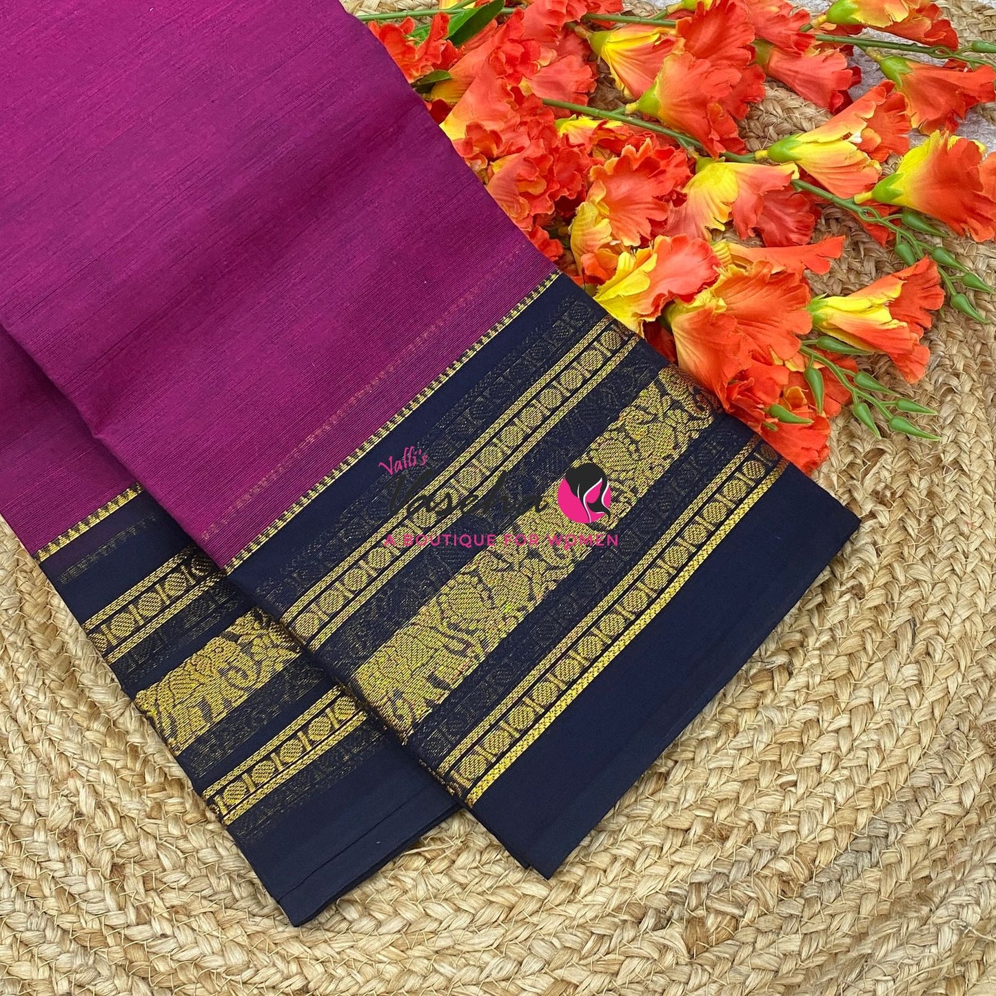Kanchi Cotton Saree - VVKCS032