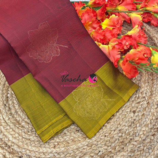 Half Mix - Pure Soft Silk Saree - VVPSS104