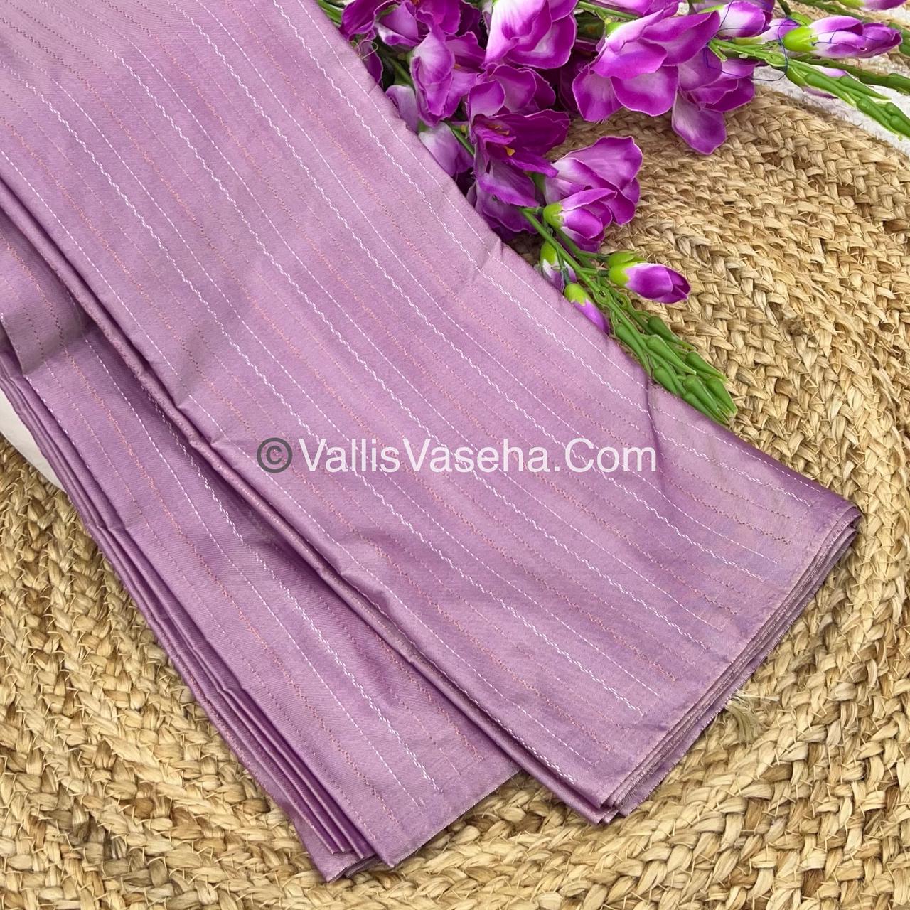 Semi Silk Saree - Aarani Pattu Style - VVSSS005.