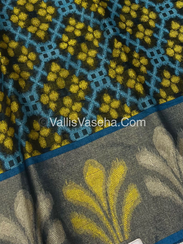 40% less - Offer Saree - Banarasi Pochampally Saree - VVDS005