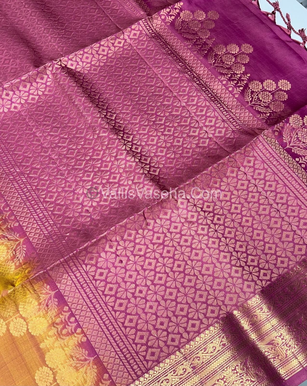 Pure Soft Silk Saree - Kanchi Border - VVPSS015