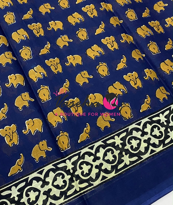 Pure Soft Mul Cotton Sarees - VVMMC012