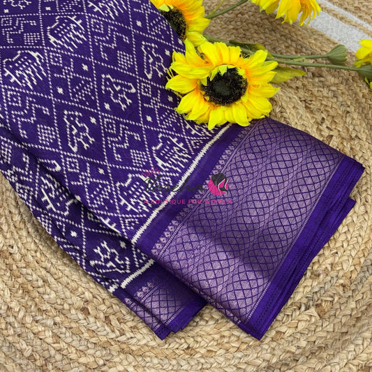 Semi Binny Silk | Purple |VVSBS006