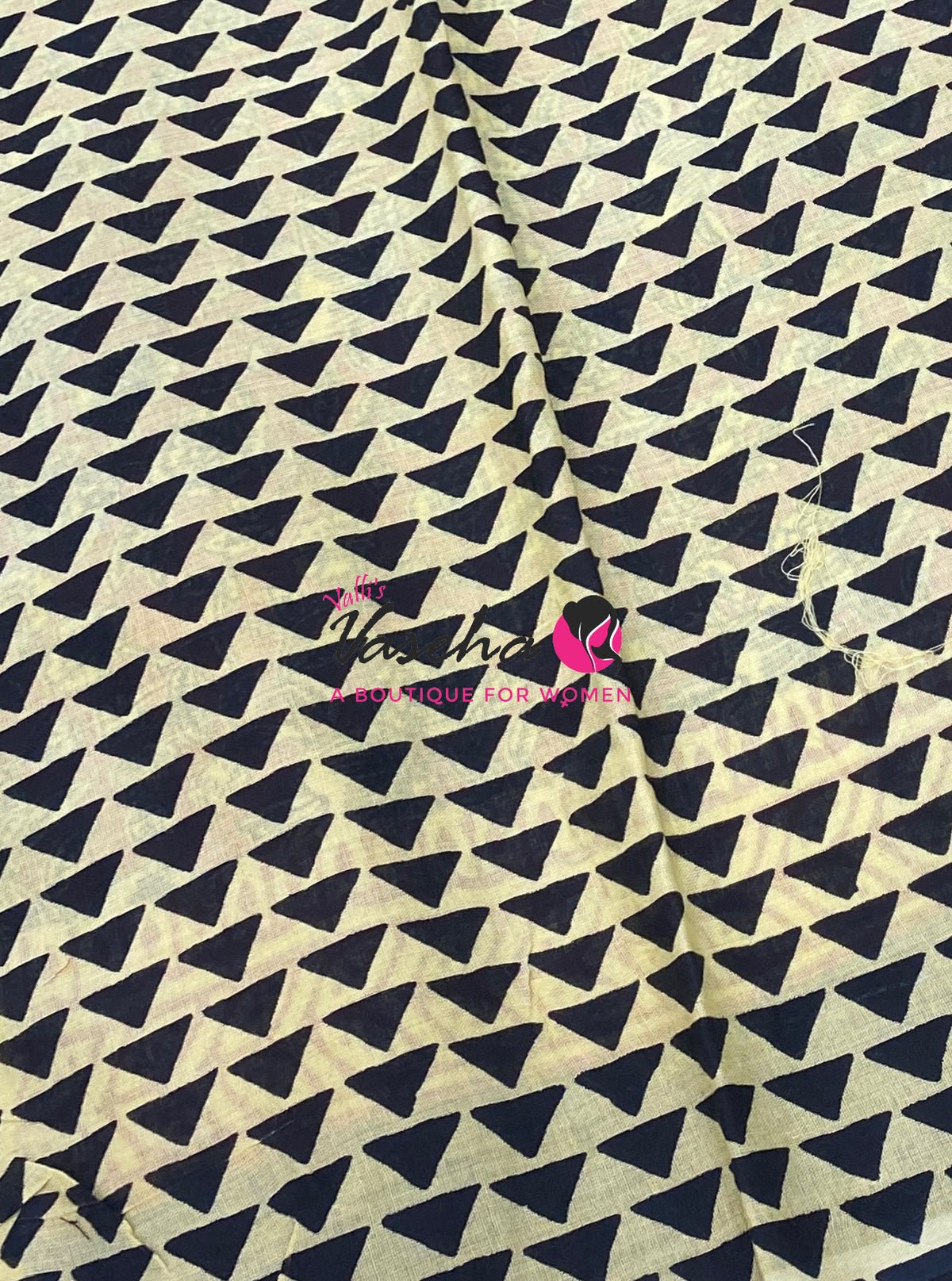 Pure Soft Mul Mul Cotton Sarees - Hand Block Prints - VVMMC011