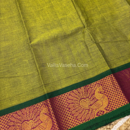 Kanchi Cotton Saree - VVKCS018