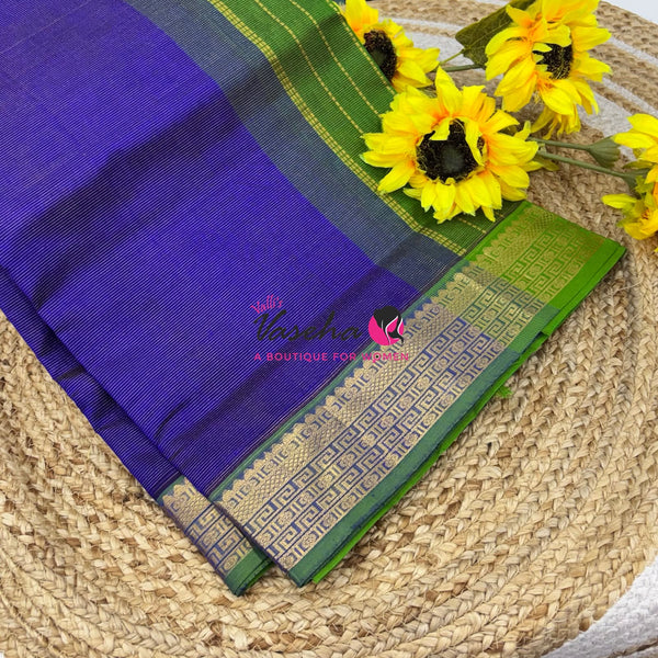 Pure Silk Cotton Saree - Vairavoosi Design - VVSCV005